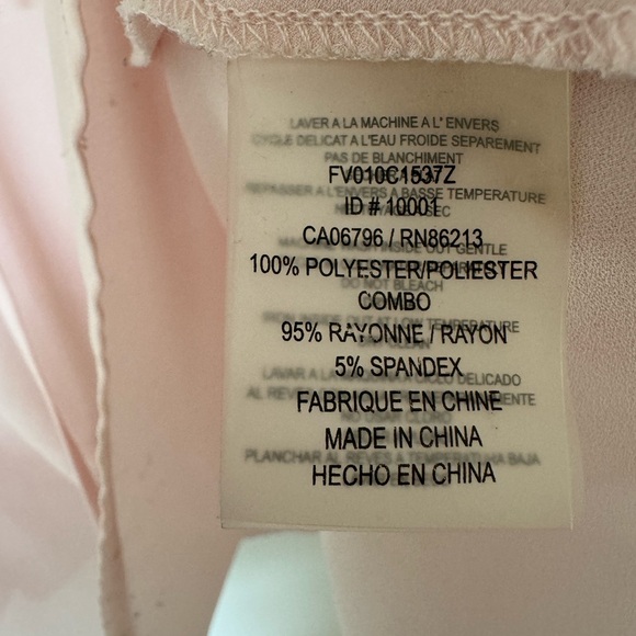 Tristan Pink Tie-Front Blouse - Picture 7 of 8